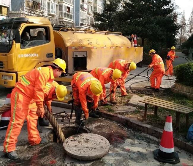 汤原市政管道清淤