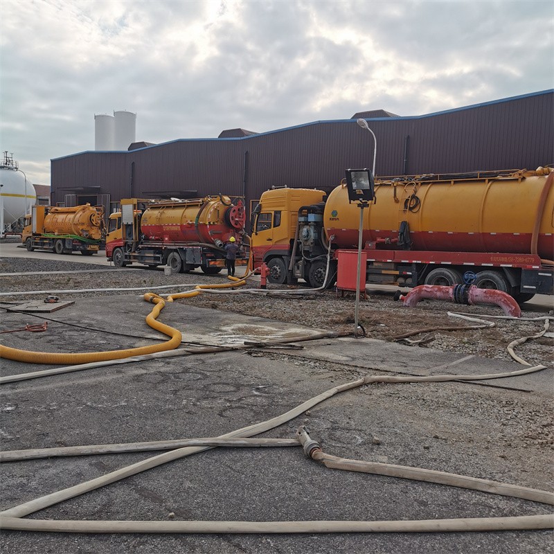 汤原污水池清理