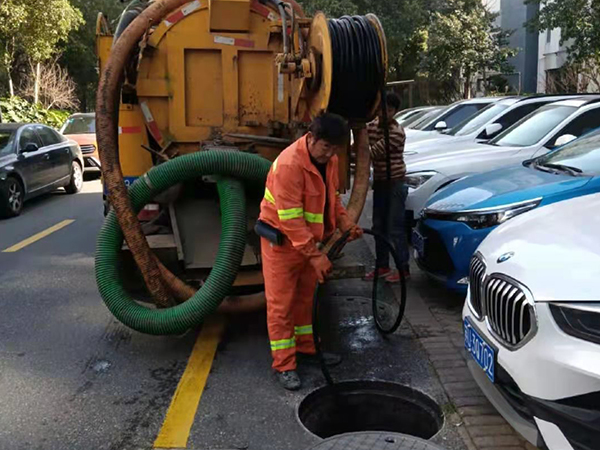 汤原排污管道清淤